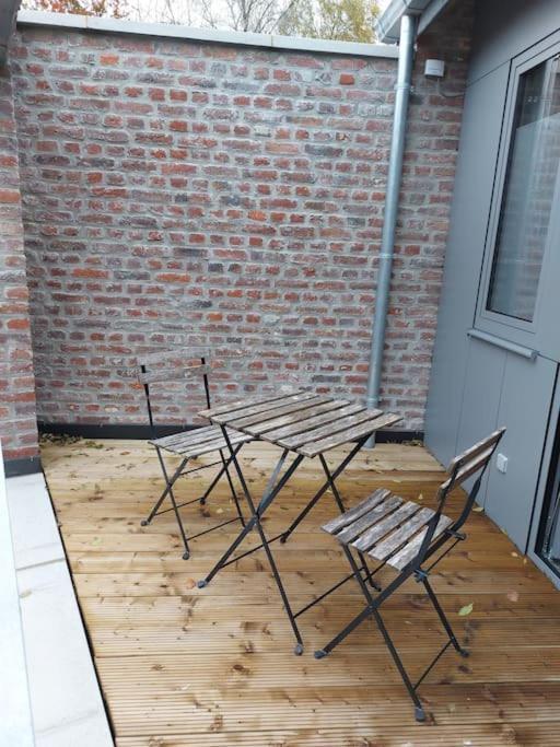 Aux Six Fontaines Appartement Herve Buitenkant foto