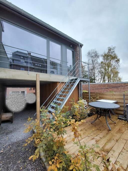 Aux Six Fontaines Appartement Herve Buitenkant foto